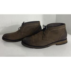 Johnston & Murphy Brown Leather Chukka Boots Size 10.5